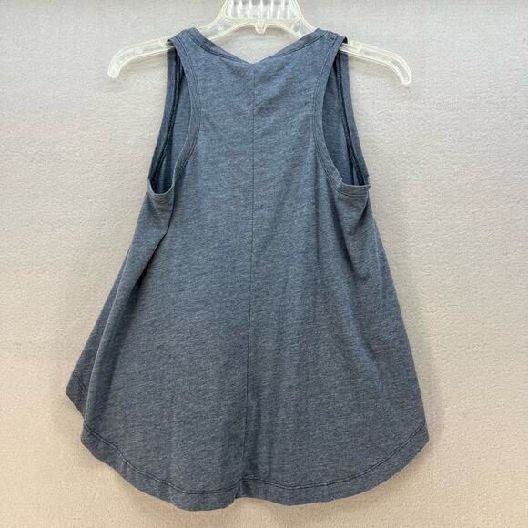 NWT Bobi Los Angeles Tank Top Women's Size S Grey Heather Curved Hem Gorpcore - Picture 6 of 8